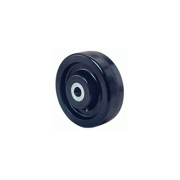 Hamilton Casters Hamilton Hi-Heat Plastex Wheel 4 x 1-1/4 - 1/2" No Bearing W-412-HHPL-1/2 - main